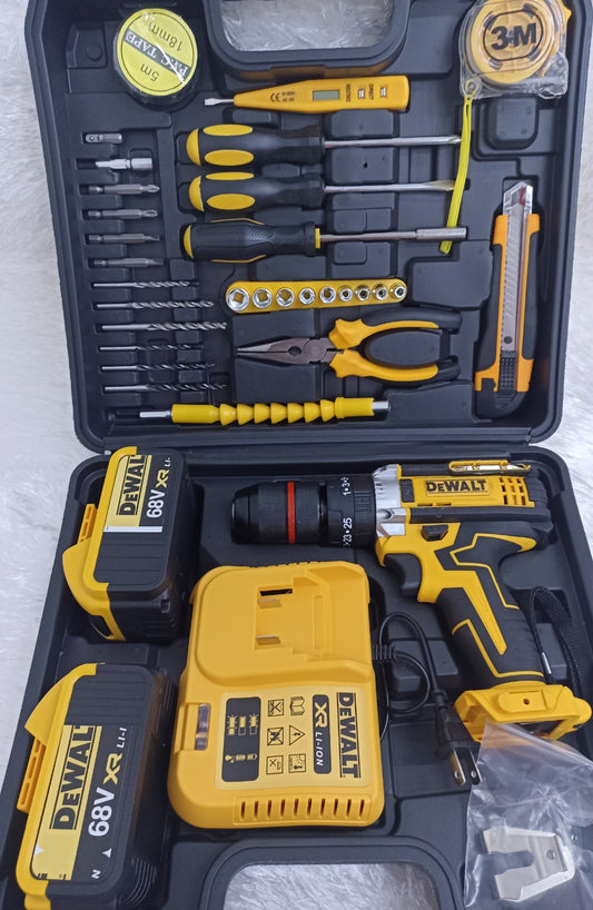 Taladro inalámbrico de 68 voltios full